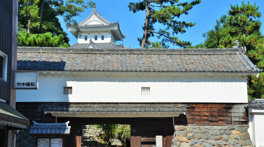 大垣城 天守閣と東門