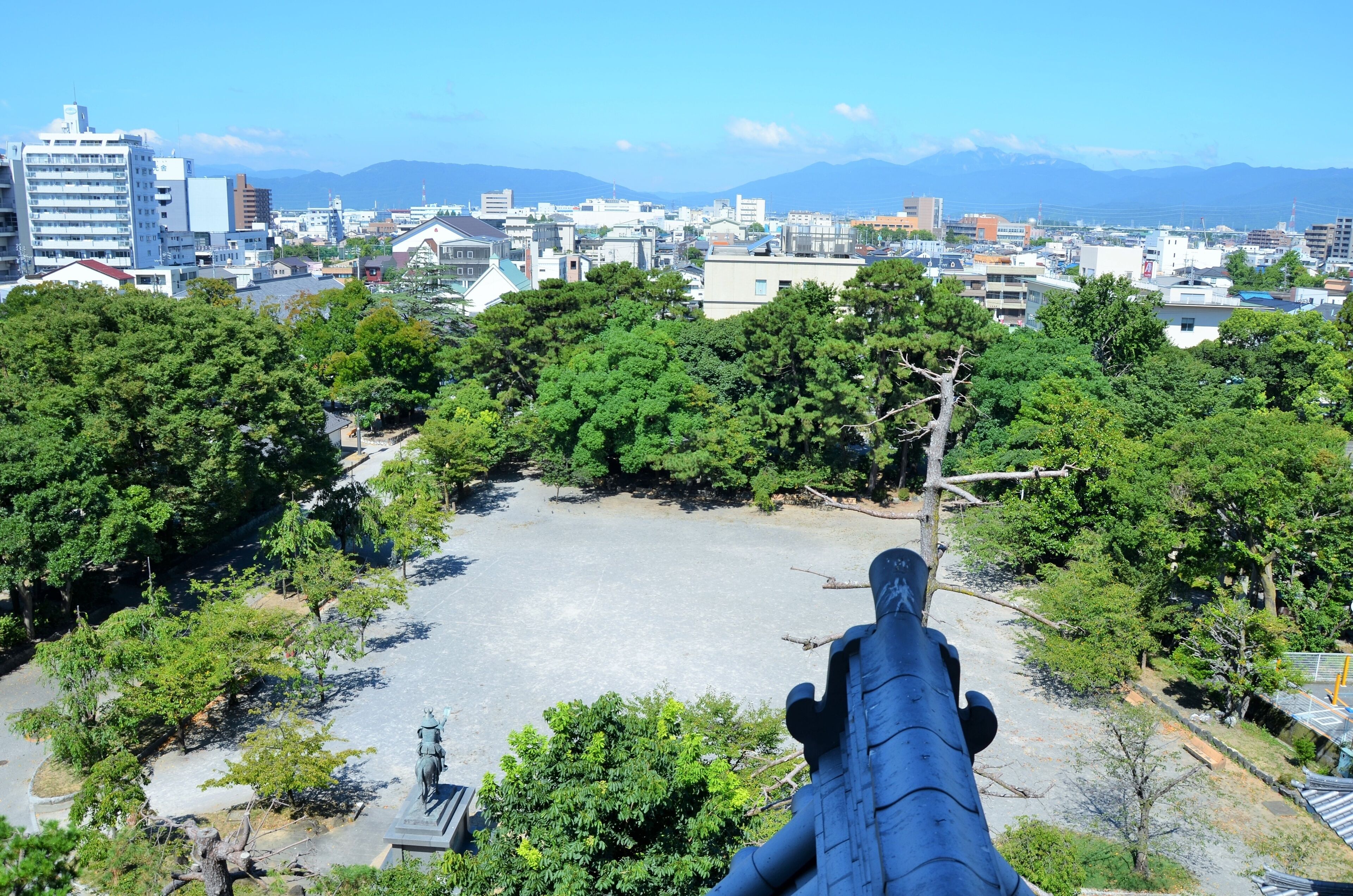 大垣城からの眺望