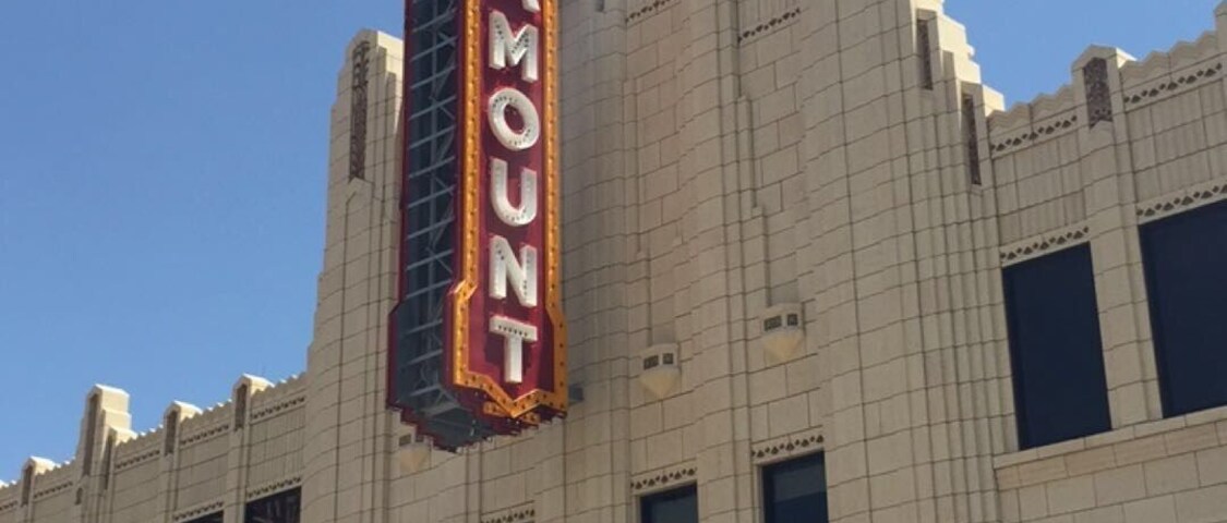 Opened in 1932, this classic Pueblo Deco style theater entertained audiences until closing in 1975. It's architecture still stands today, a glimpse of Amarillo's past.