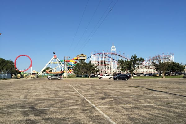 Amarillo has a small amusement park with some classic steel roller coasters.