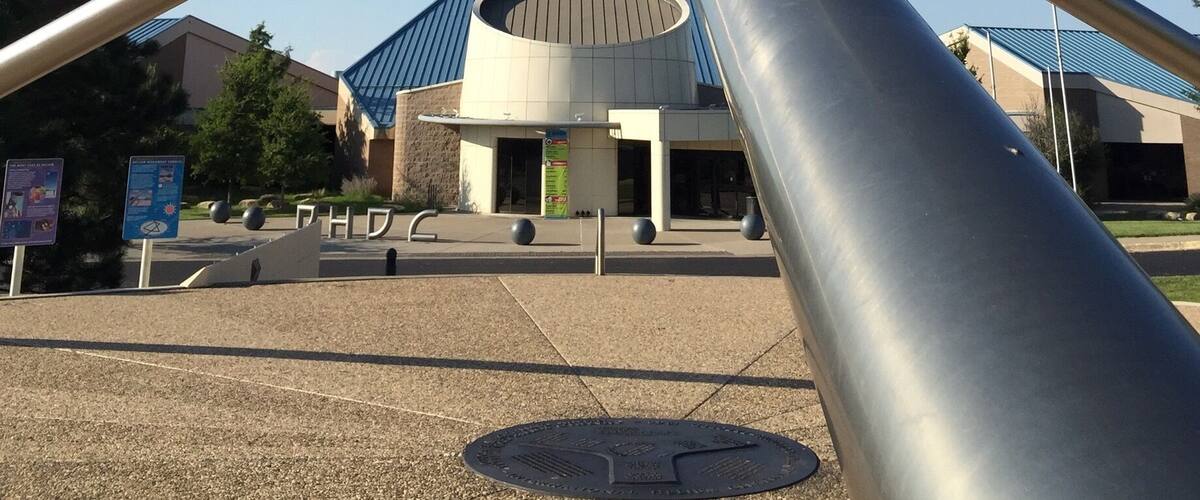 Built in 1968 to celebrate the 100th anniversary of the discovery of Helium. Amarillo has a huge helium reserve and is often called the helium Capitol of the world. This stainless steel molecule also contains popular books and artifacts from the 1960s, each tube will be opened in 50, 100, and 1000 years after 1968.