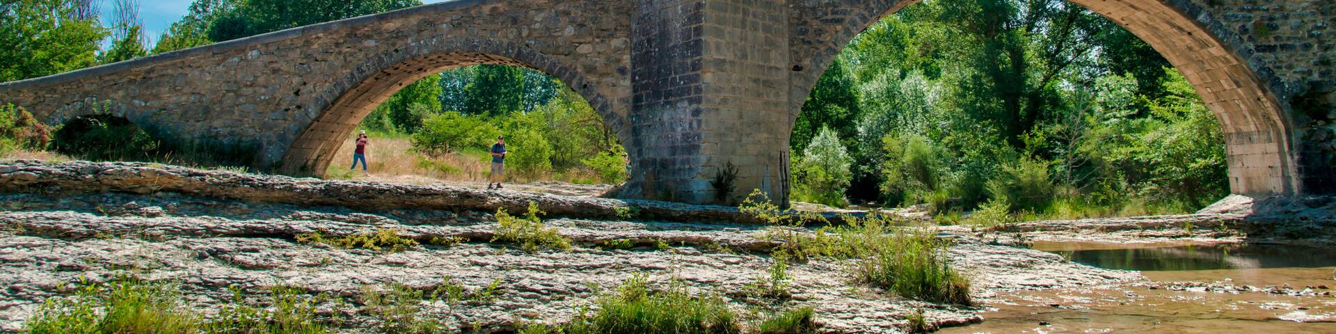Pont médiéval de Mane, France