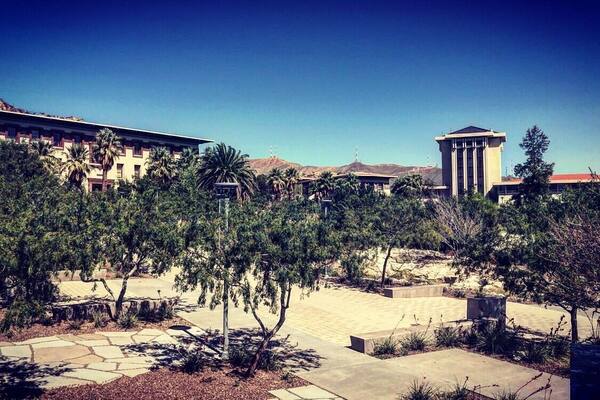 The views @ UTEP are beautiful!