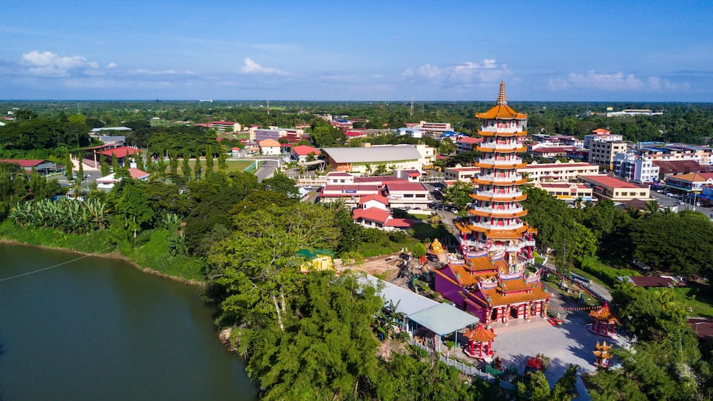 A beautiful pagoda at Tuaran, Sabah, Malaysia