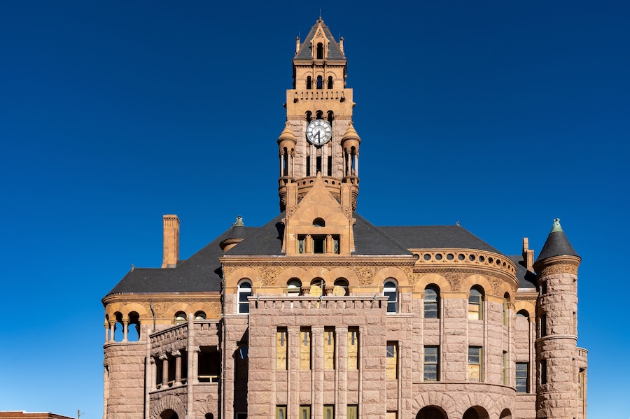 Decatur, Texas, Wise County Courthouse