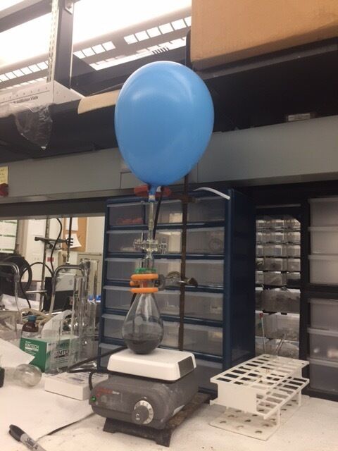 The way a gas react.
#chemistry #Science