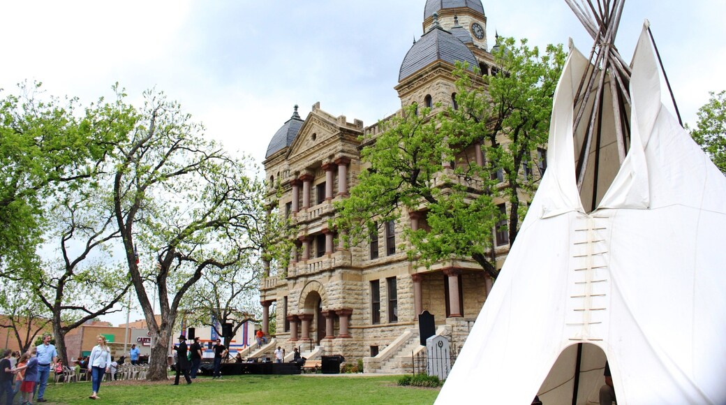 デントン どの含み 遺跡, 遺跡・遺産 と 庭園