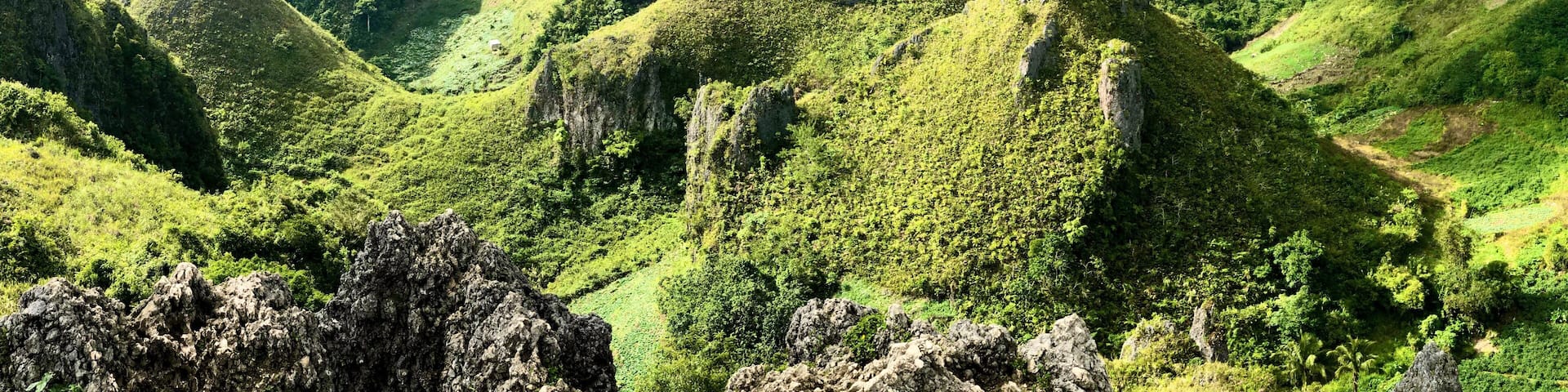 Easy 15 mins hike up for a beautiful view, especially on a sunny day. You can see Moalboal beach up here