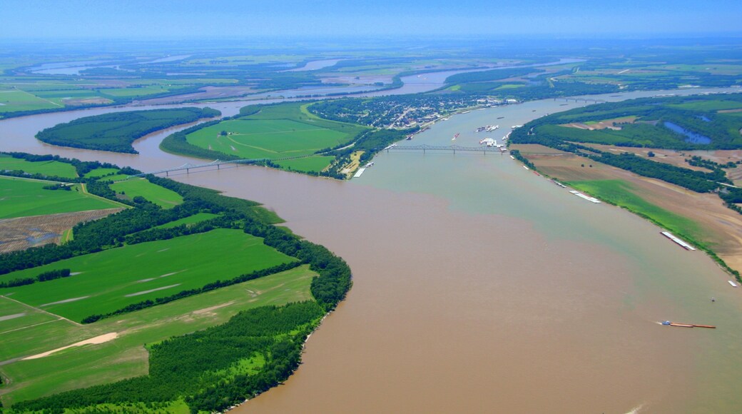 Southern Illinois which includes a river or creek and landscape views