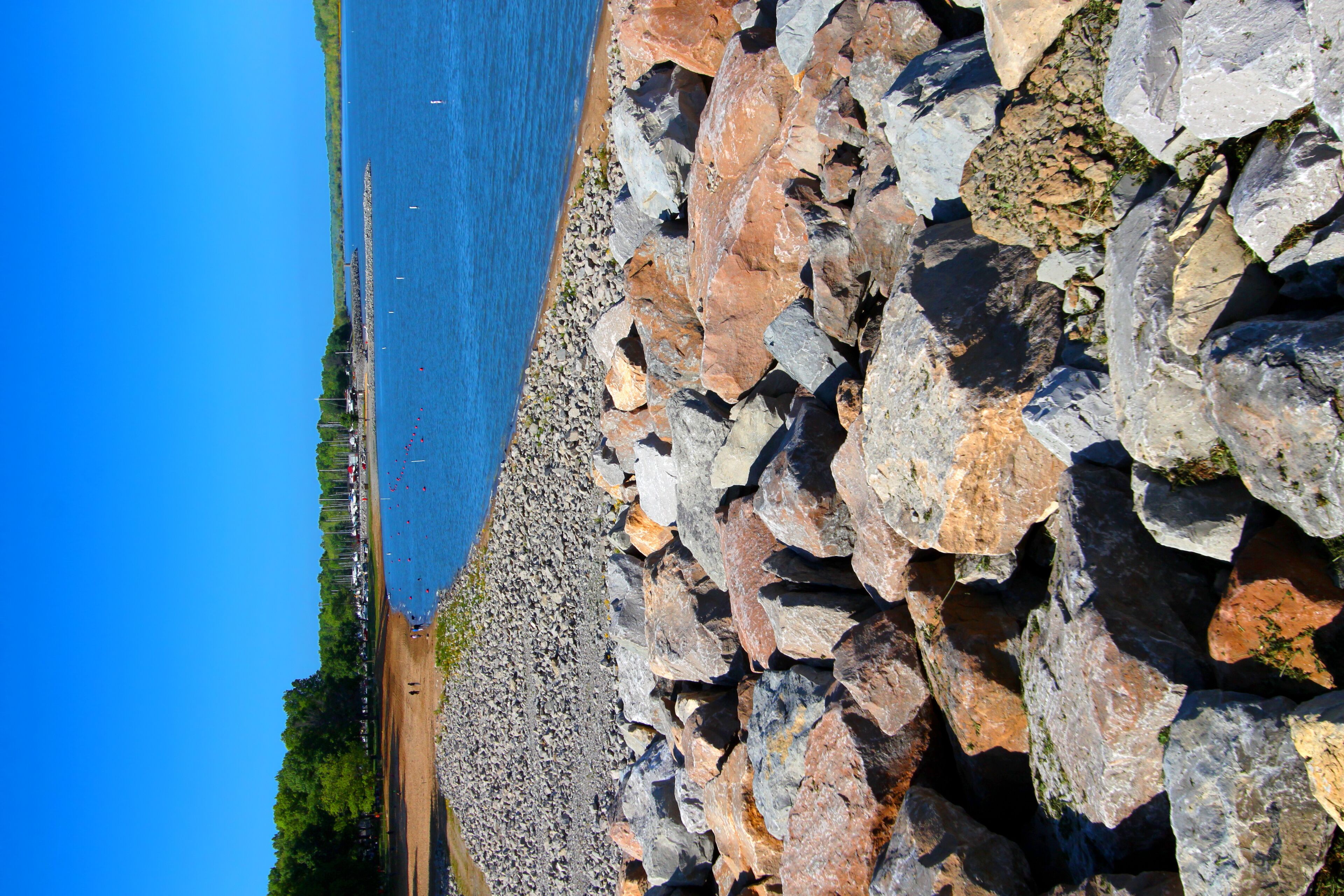 Beach Landscape Carlyle Lake Illinois