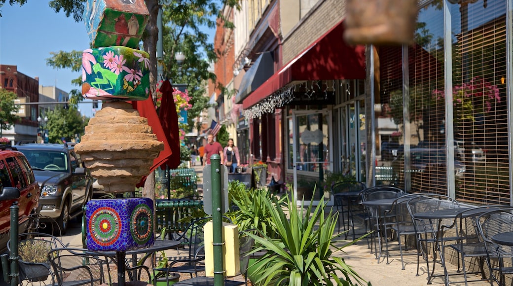 Nord-Illinois fasiliteter samt utendørs kunst