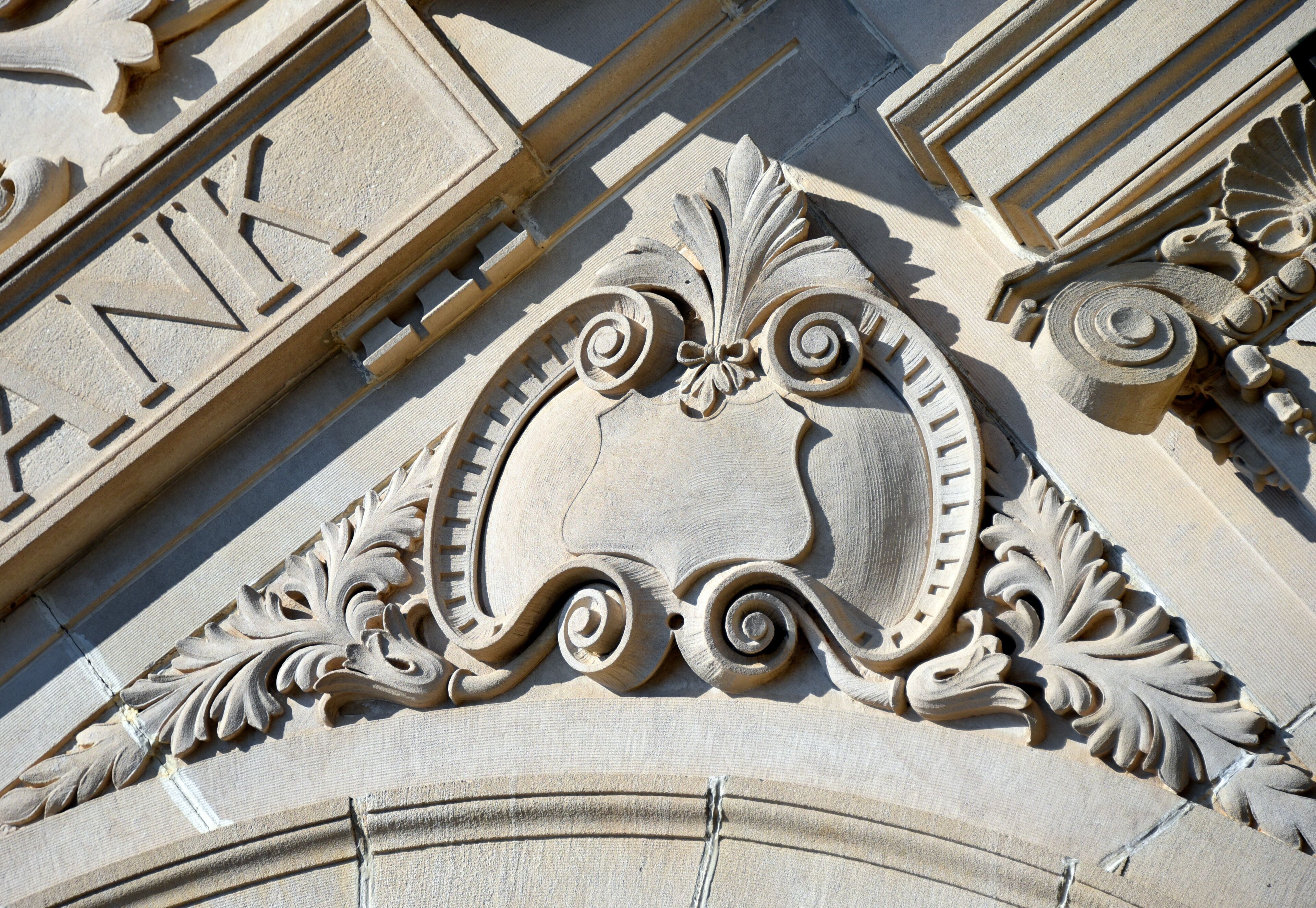 Beaux Arts Style Architecture on Ruston State Bank