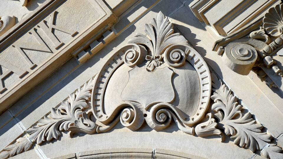 Beaux Arts Style Architecture on Ruston State Bank
