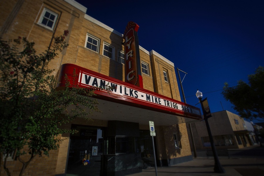 This vaudeville-era theater first opened in 1914 in the Central Texas town of Brownwood. Although designed and operated as a performance space, like many small theaters, it was transitioned into a cinema in the 1920's. 
Brownwood was home to the US Army's Camp Bowie during WWII. During the late 30's and early 40's downtown Brownwood's population grew to 100,000 and had 7 cinemas operating at full tilt. As the war ended many of those closed and even the venerable Lyric was converted into a clothing store.
A century after its original opening, the Lyric is once again a home for the performing arts in Brownwood. A herculean restoration effort has restored the theater to its original glory and then some with the addition of modern staging, lighting and sound. Today live theater, musical acts and film once again grace this historic proscenium.
#LocalGem #theater #cinema #WeekendGetaway
www.brownwoodlyrictheater.com
