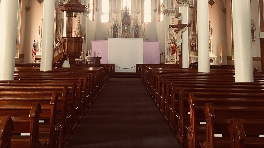 Painted church