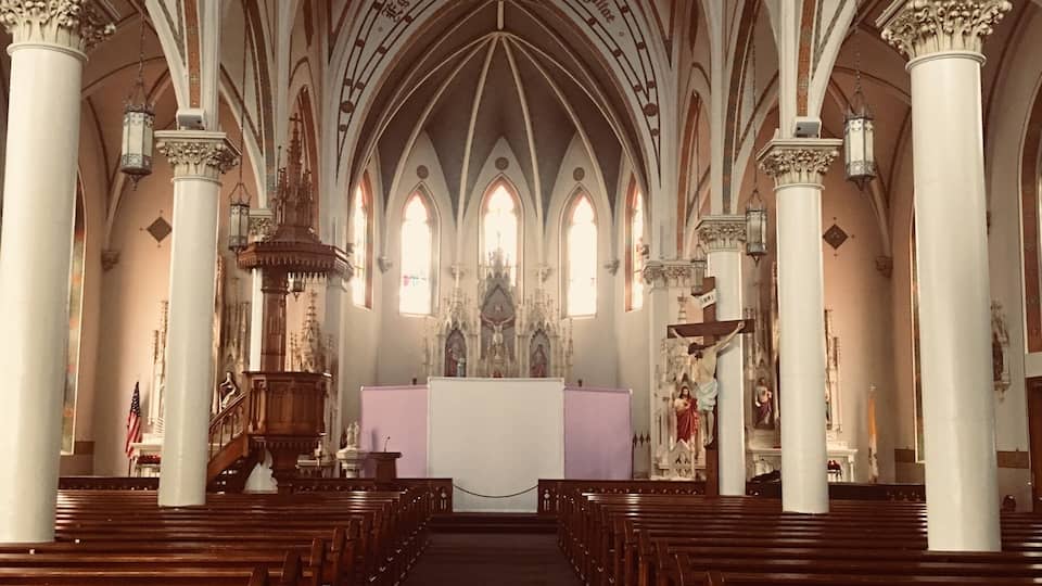 Painted church