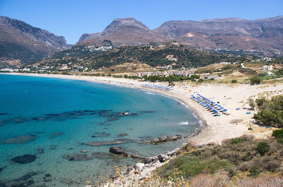 Plakias beach. Crete island, Greece. ; Shutterstock ID 352387409