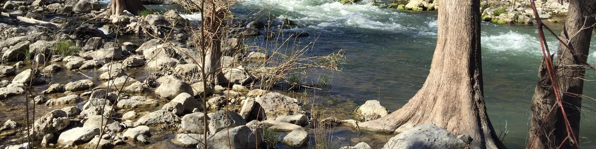 Taken below the restaurant