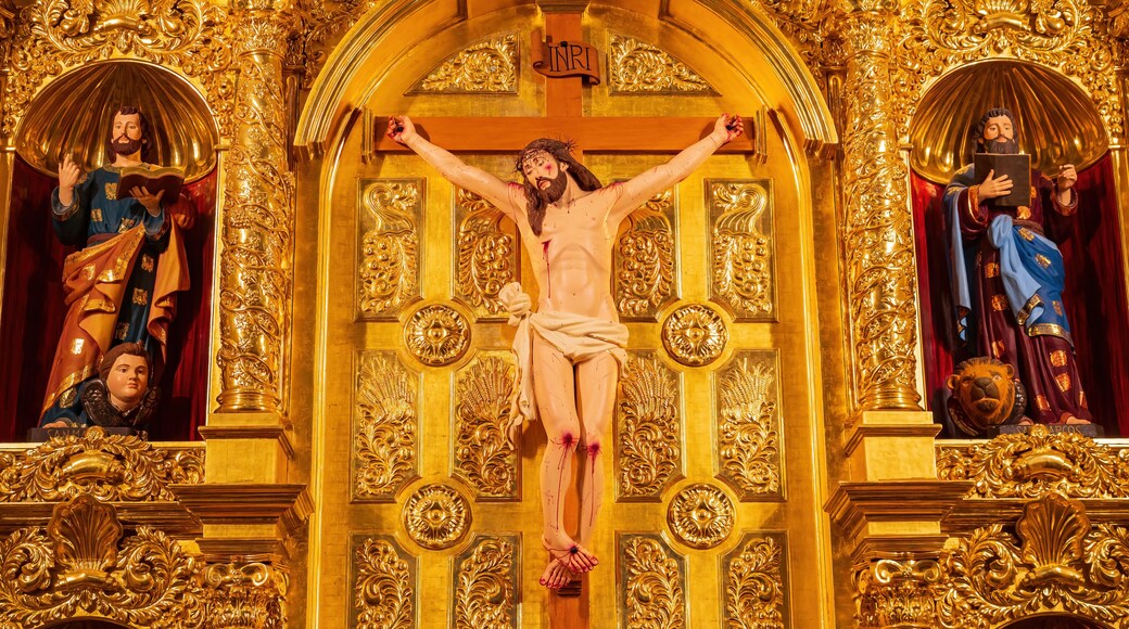 Interior view of the San Fernando Cathedral