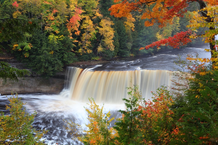 Tahquamenon Falls State Park Paradise Upper Peninsula Michigan