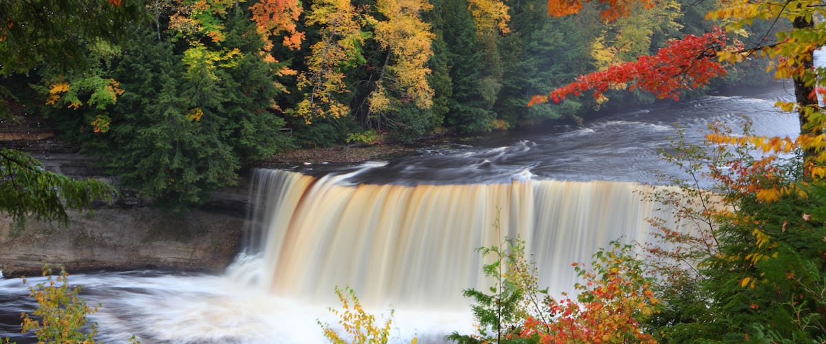 Tahquamenon Falls State Park Paradise Upper Peninsula Michigan
