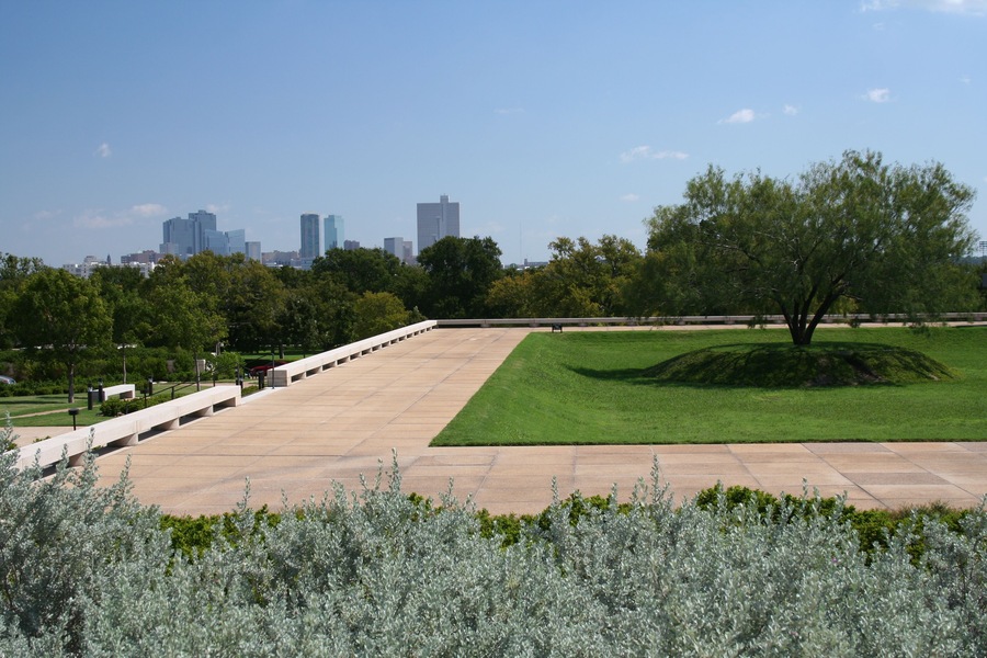 forth worth texas skyline from amom carter museum; Shutterstock ID 1926215
