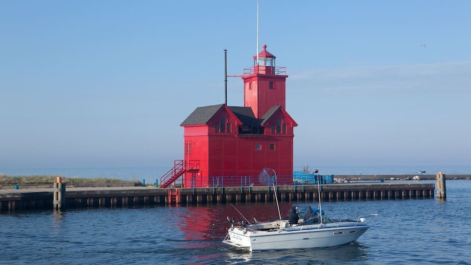 “Big Red” - iconic Holland Lighthouse.