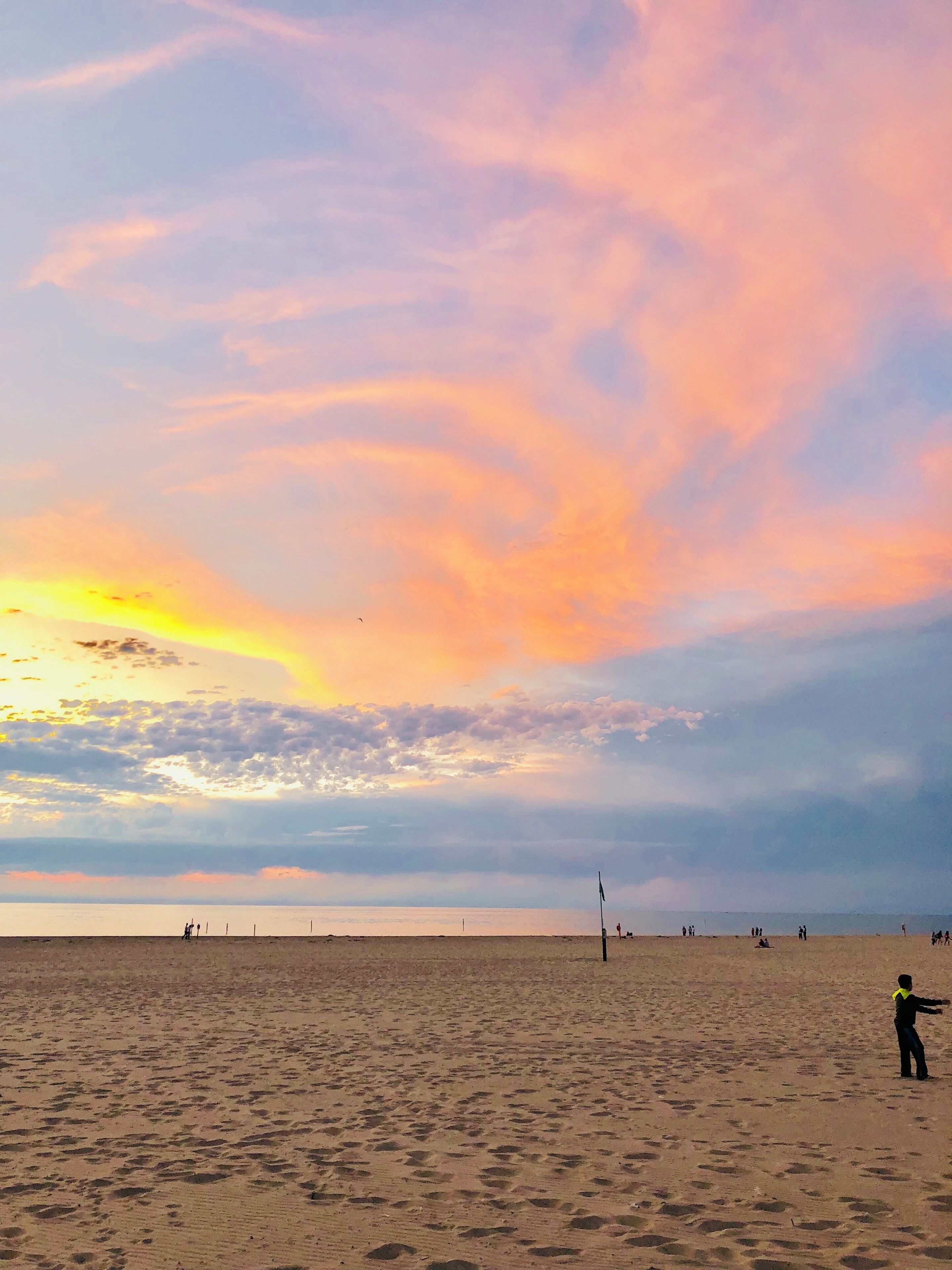 Beautiful Michigan sky minutes after the sun went down. Stunning colors.