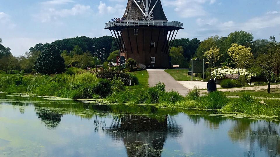 Last windmill taken from Holland and sent to Holland, Michigan. Still a working windmill!