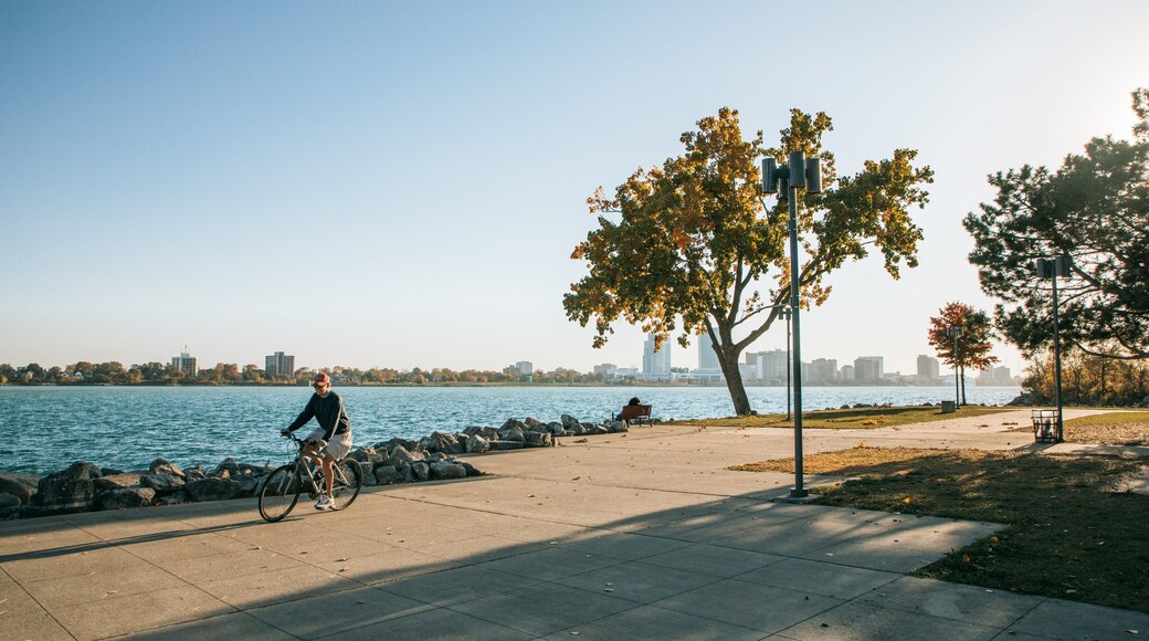 Southeast Michigan featuring a river or creek, cycling and a garden
