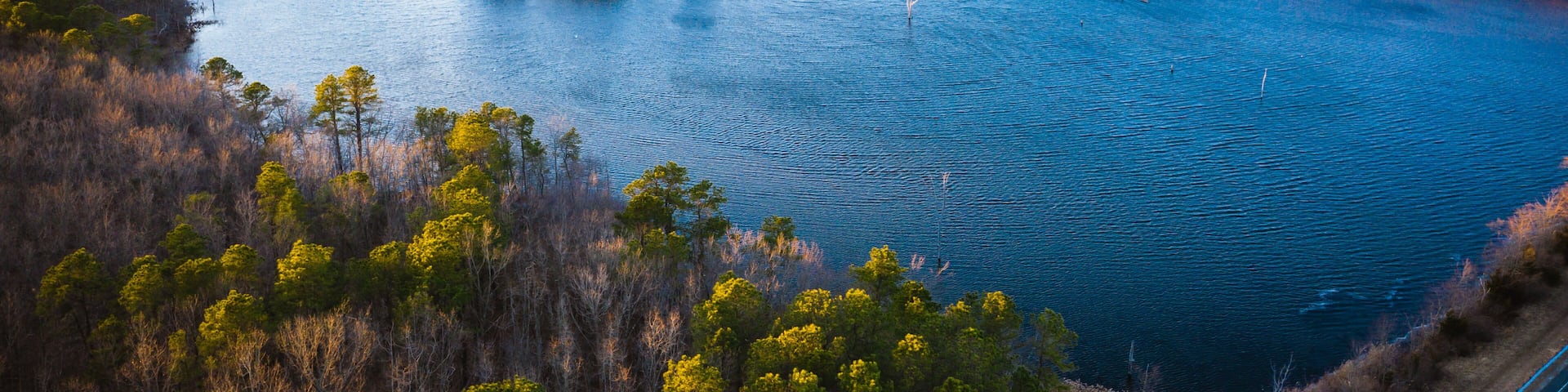 Aerial of Manasquan Reservoir