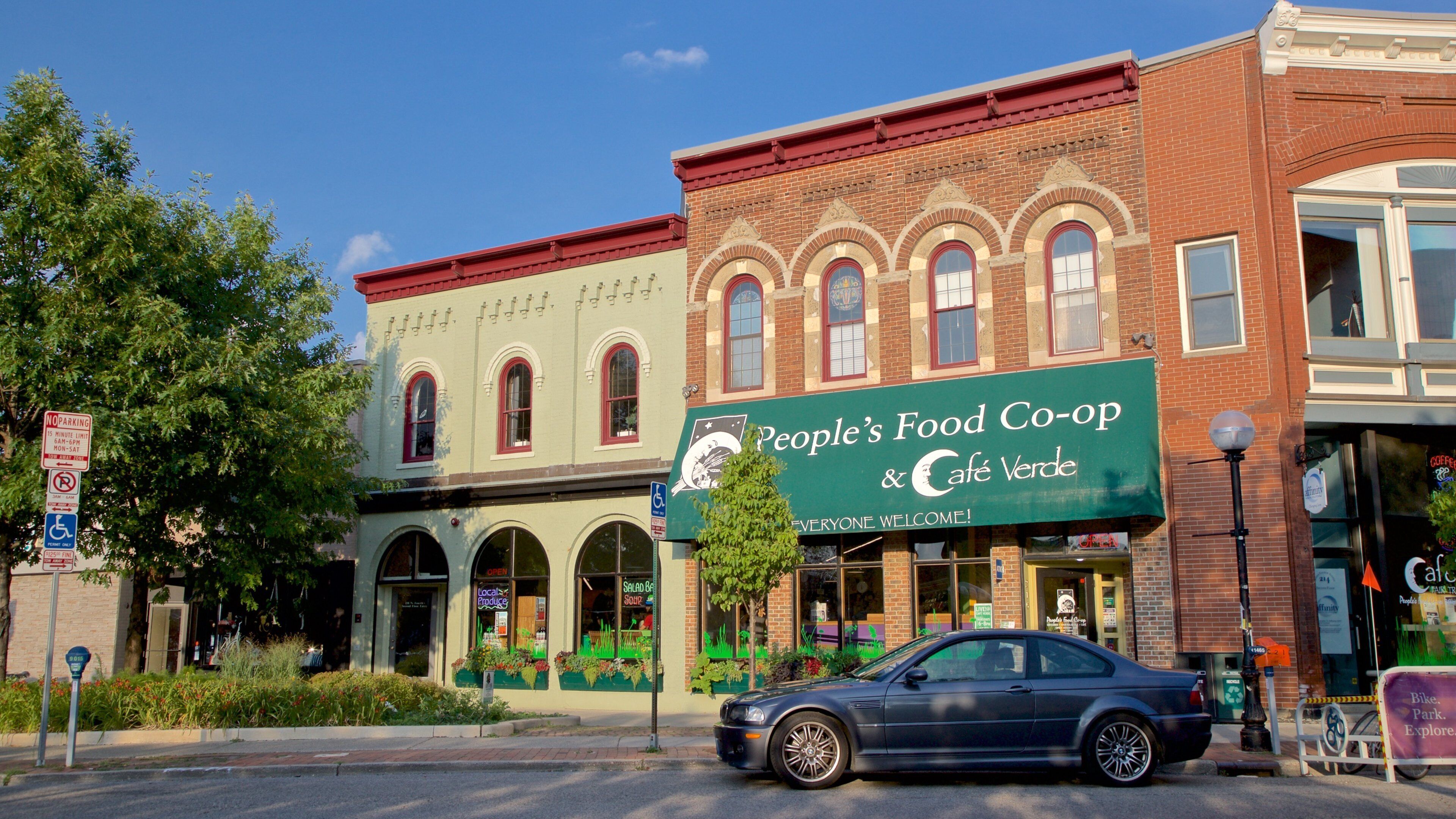 Ann Arbor showing signage