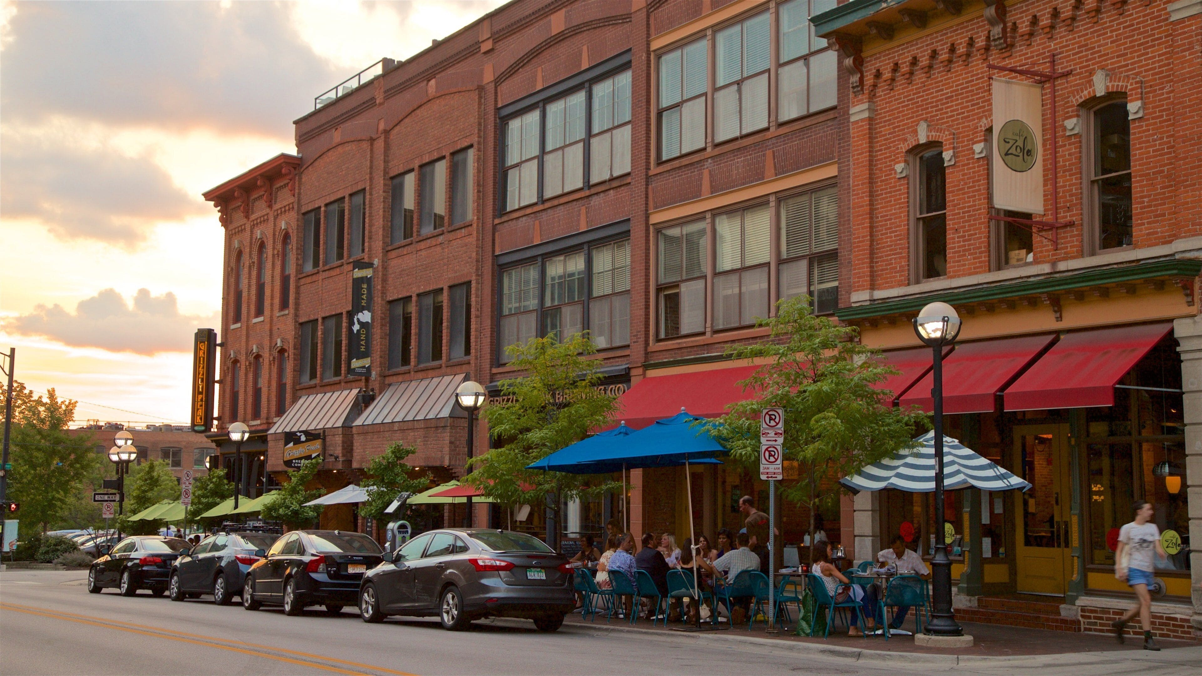 Ann Arbor featuring a sunset