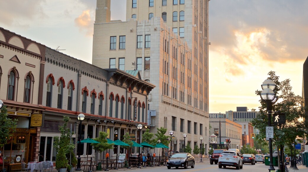 Ann Arbor featuring a sunset