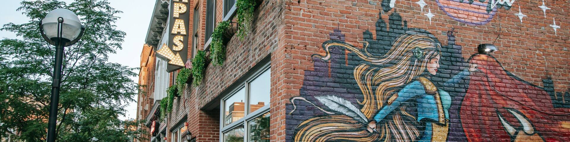 Ann Arbor which includes outdoor art