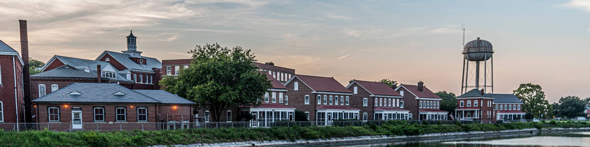 Historic Fort Monroe National Park landmark near Hampton Virginia, 1819, near the Coast