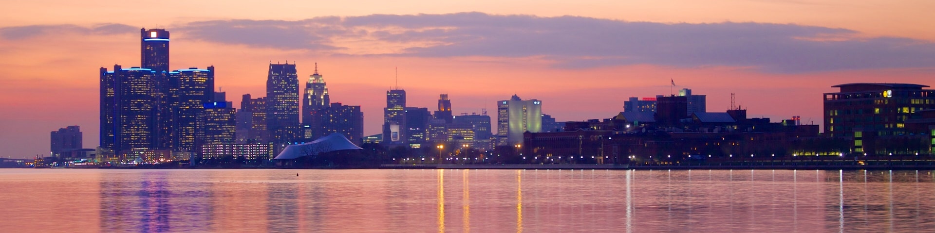 United States of America featuring a bay or harbor, landscape views and a city