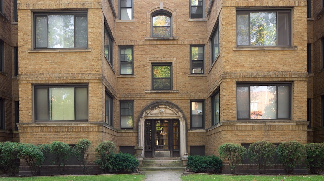 Norra förorterna som visar ett hus