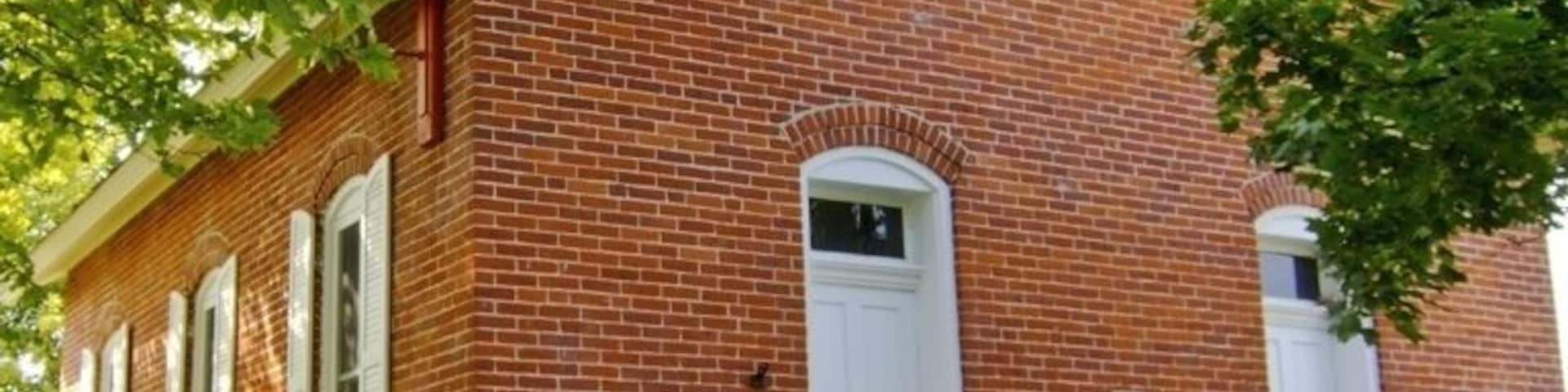 Restored in 1972, this school is typical of the early 20th century schoolhouses once found throughout Ohio townships. My grandmother taught in one very similar to this.