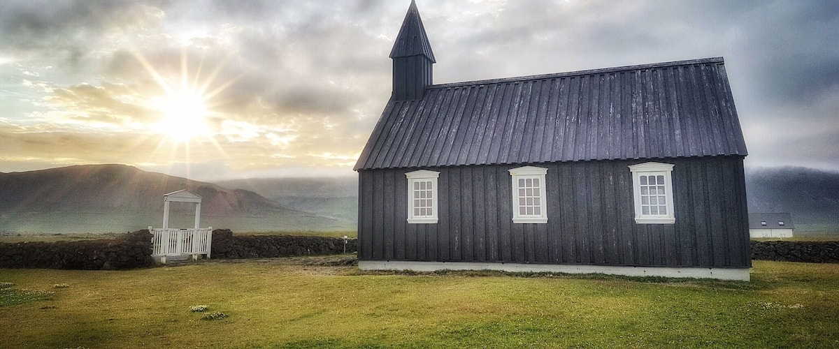 Black church at Búðir- it has been photographed a gazillion times so...gazillion and one