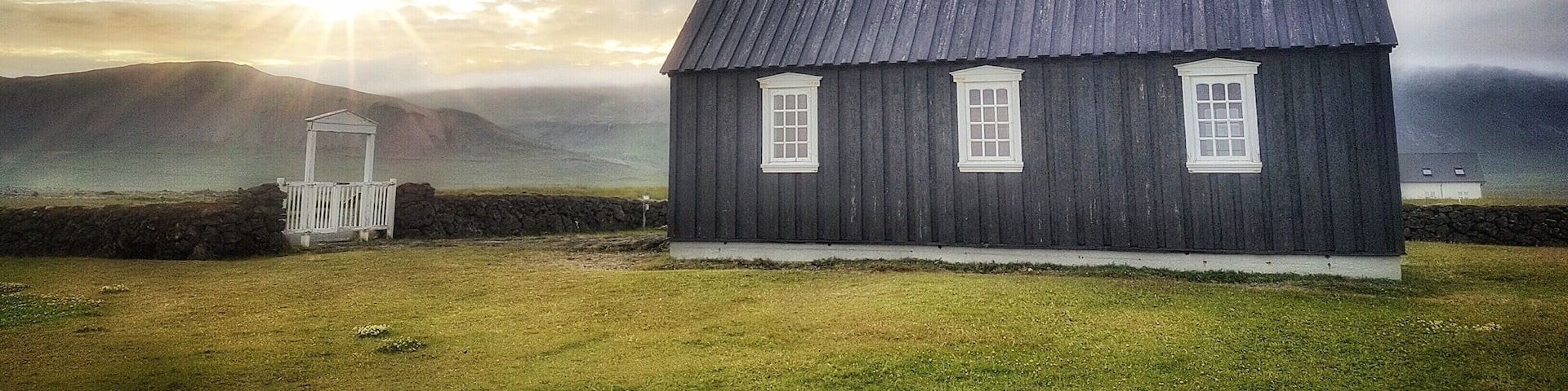 Black church at Búðir- it has been photographed a gazillion times so...gazillion and one