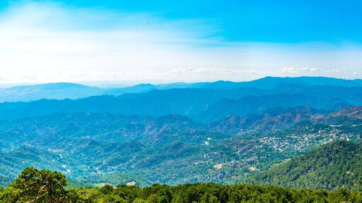 Troodos mountains on Cyprus