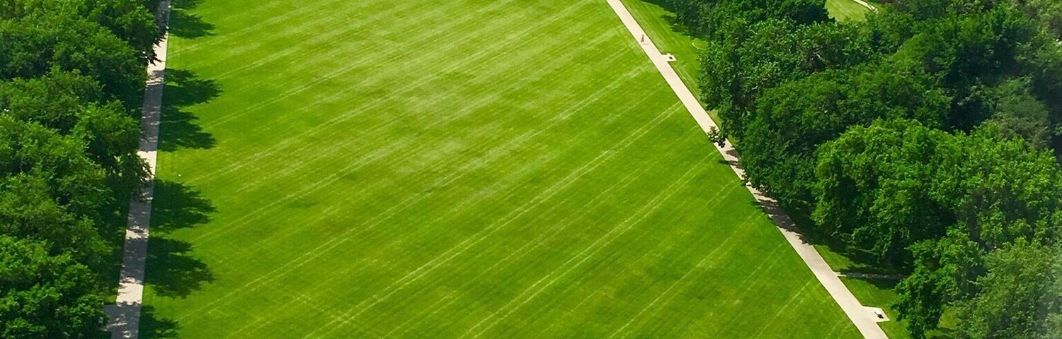 View from the observation deck of the North Dakota State Capitol building.