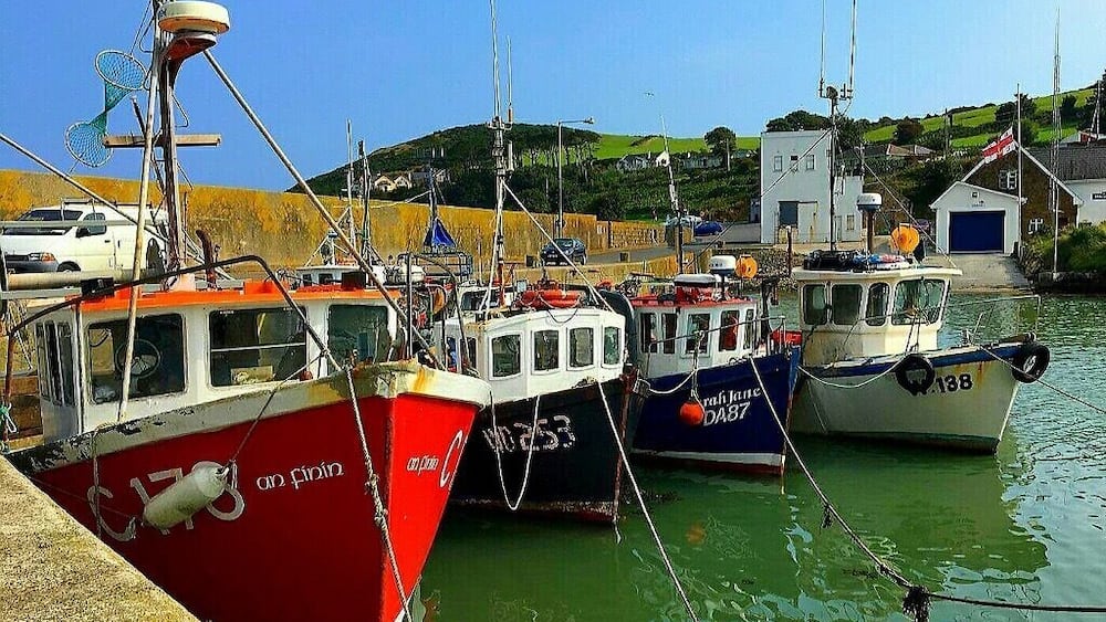 Fishing boats in Southern Ireland.