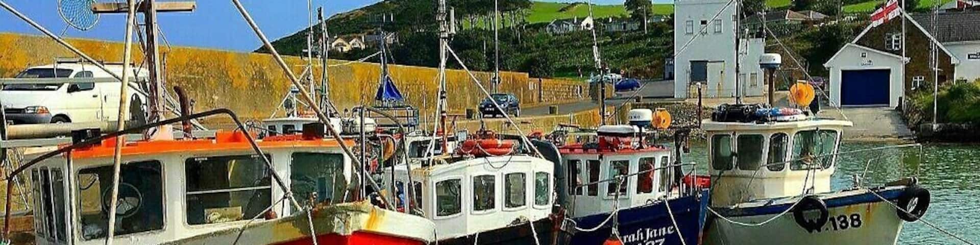 Fishing boats in Southern Ireland.