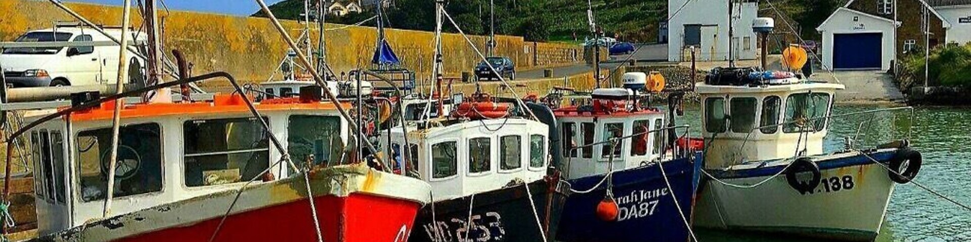 Fishing boats in Southern Ireland.