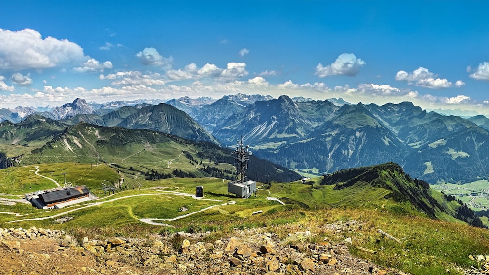 Diedamskopf Austria Alps Schoppernau