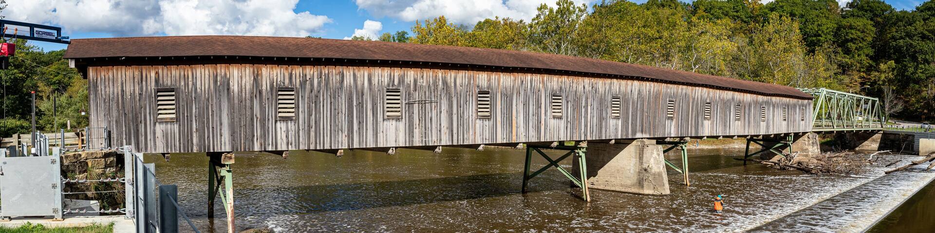 Harpersfield Covered Bridge Ashtabula County Ohio