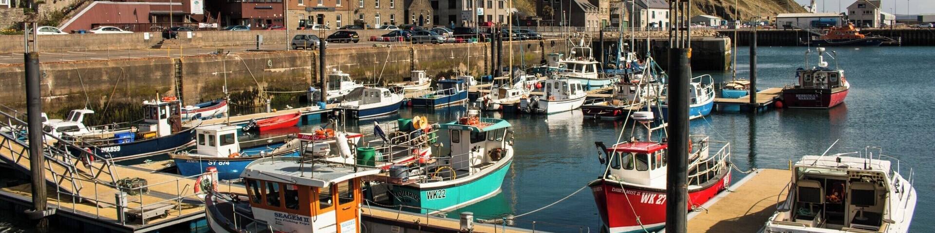 Scrabster Harbour Scotland