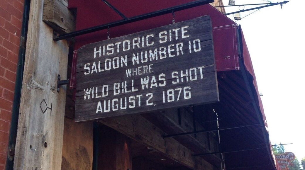 Where Wild Bill Hickok was killed. Deadwood is a pretty neat place to visit.